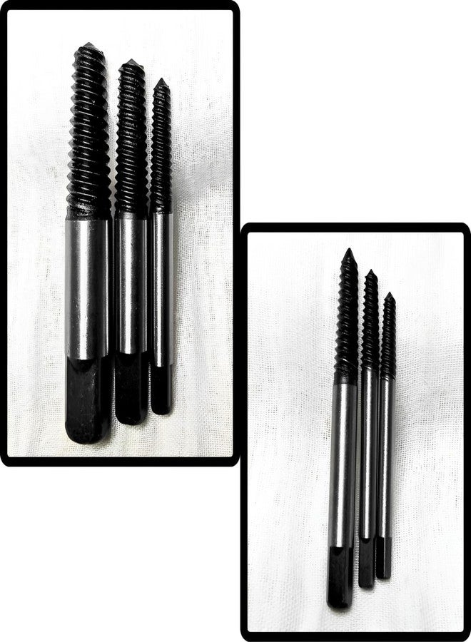 ZIODIC Damaged Screw Extractor Remover Tools Kit, Set of 6 Pcs, for Stripped Screw and Broken Bolt Removers, Screwdriver Bit Set (6 Pcs) - Image 3